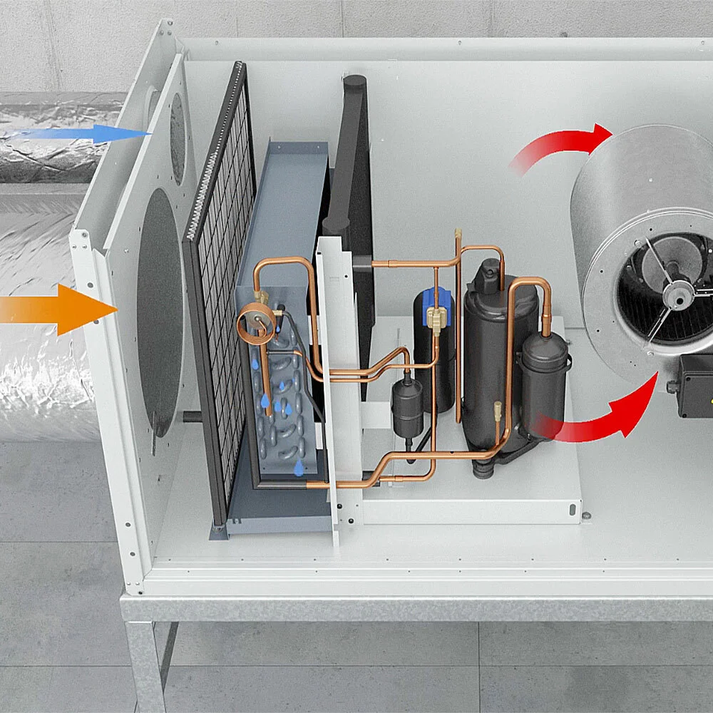 Dantherm CDP 135 – ducted swimming pool and commercial dehumidifiers