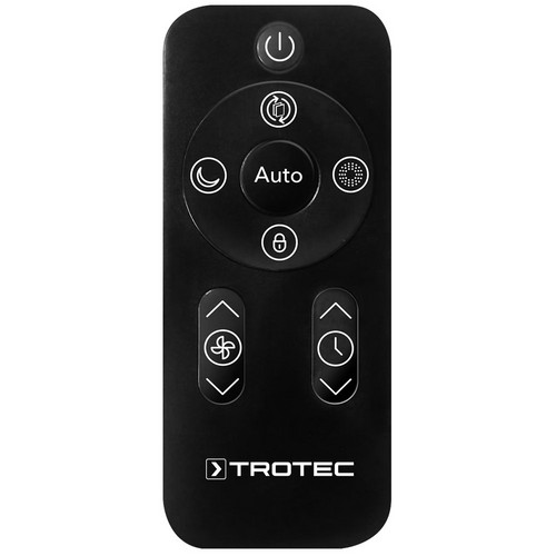 The comfortable and highly efficient air cleaner can be adjusted to your requirements not only by means of the digital control panel, but also conveniently via the IR remote control.