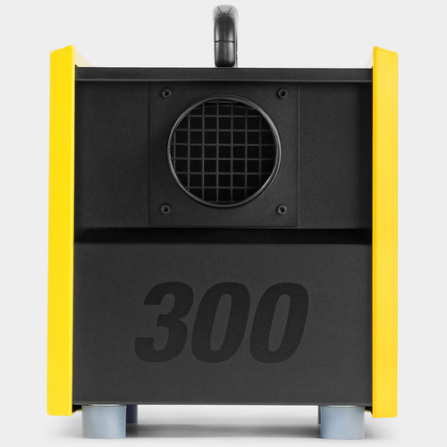 In addition to integrated heat recovery, the standard equipment of the TTR 300 adsorption dehumidifier also includes a self-regulating electric regeneration air heater made of thermistor elements (PTC).